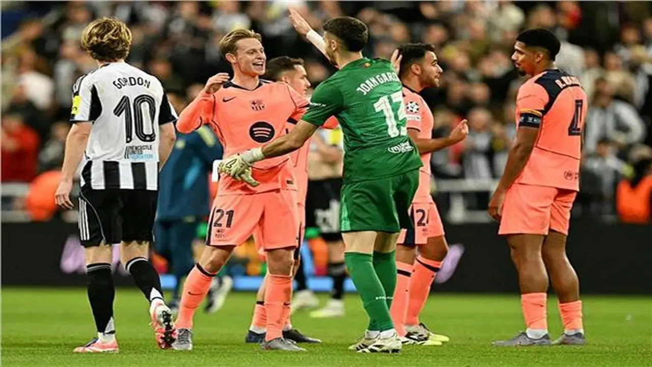 موعد مباراة برشلونة ضد نيوكاسل في دوري أبطال أوروبا والقنوات الناقلة للمواجهة